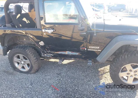 2012 Jeep Wrangler Sport from USA, damaged, VIN 1C4AJWAG4CL233611